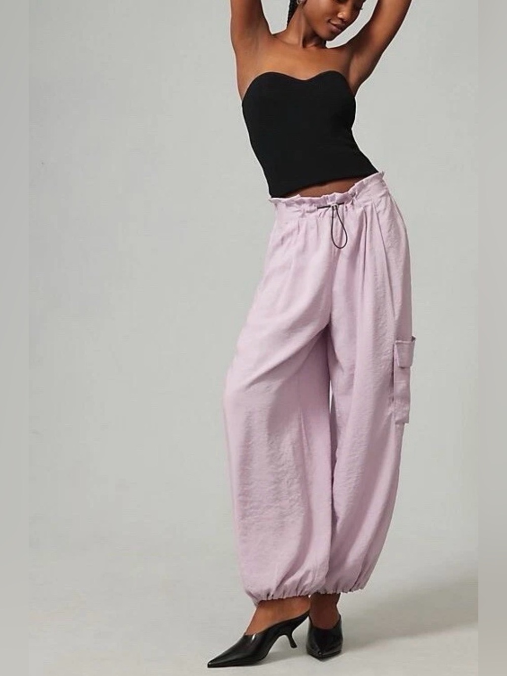 Anthropologie - Bungee Parachute Pants Size XL
